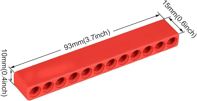 Tocool 10 Pcs 12 Holes Hex Bit Holder Organizer Screwdriver Bit Holder 1/4 Inch Bit Storage Flexible Plastic - Image 3